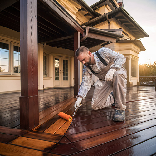 cost of a wooden deck